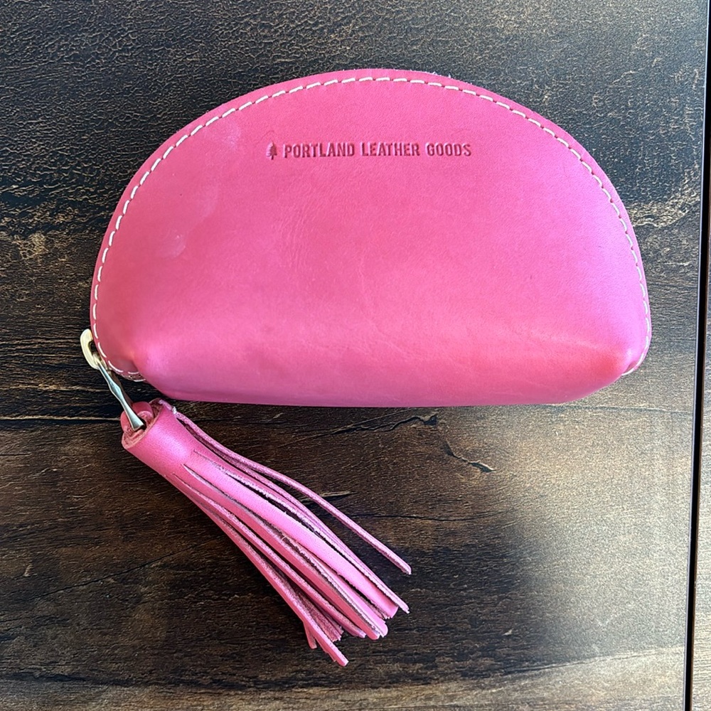Portland Leather Taco Tassel Pouch